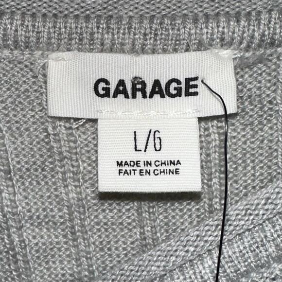 NWT Garage Semi-Fitted Sweater Tunic in Moonlight Melange Size Large - Picture 3 of 11